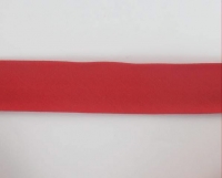 Biais textiles 40 mm rouge foncé