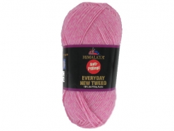 Fil à tricoter Everyday New Tweed rose 101