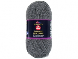 Fil à tricoter Everyday New Tweed gris chiné 116
