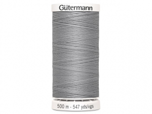 Fil à coudre Gütermann 500m col : 038 gris