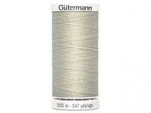 Fil à coudre Gütermann 500m col : 299 gris souris