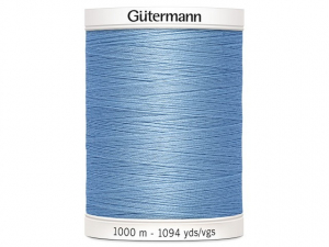 Fil à coudre Gütermann 1000m col : 143 bleu clair