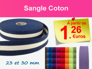 Sangle coton