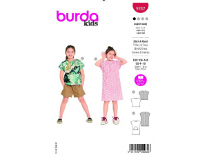 Patron de couture Burda T-shirt & Robe 9282 
