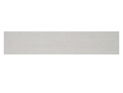 Sergé coton 15 mm blanc