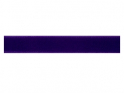 Ruban velours violet