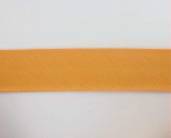 Biais textiles 40 mm orange