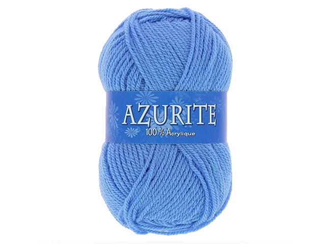 Fil à tricoter azurite Bleu Horizon
