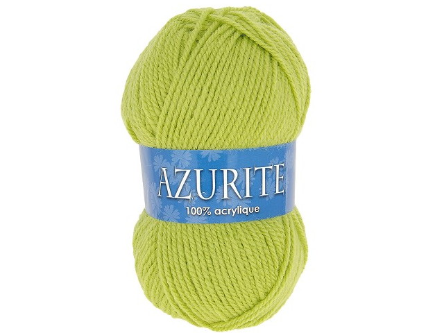 Fil à tricoter azurite Vert Anis
