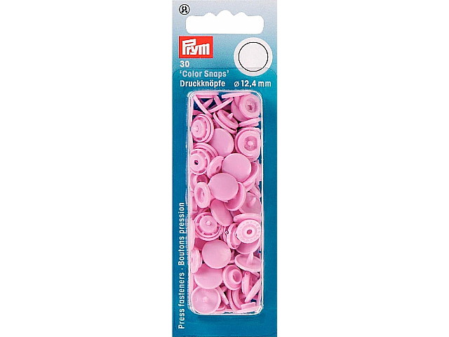Boutons Pression " Color Snaps " Rose 393118