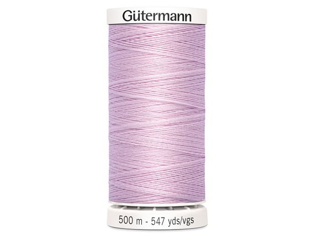 Fil à coudre Gütermann 500m col : 320 rose pâle