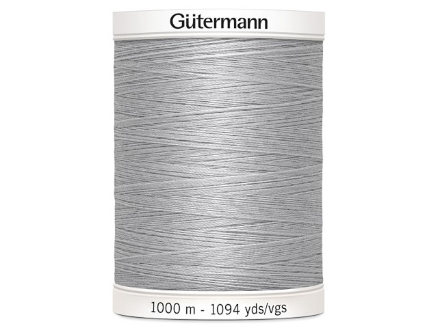 Fil à coudre Gütermann 1000m col : 038 gris souris