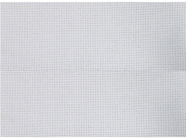 Tissus Toile Aïda 5,5 au mètre 1500mm (150cm) blanc