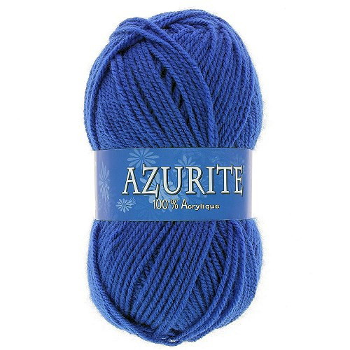 Fil à tricoter azurite Bleu