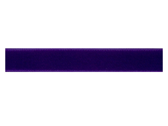 Ruban velours violet